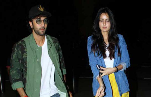 Photos: Ranbir Kapoor And Katrina Kaif Snapped Together At Airport