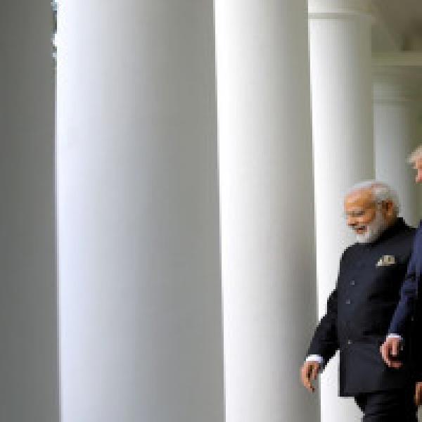 Trump walks up to Modi for #39;impromptu#39; chat at G20 Summit