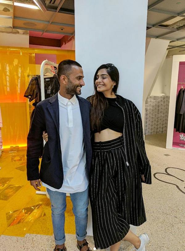 Has Sonam Kapoor just confirmed her relationship with Anand Ahuja?