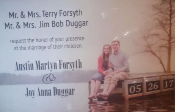 Joy-Anna Duggar Wedding Invitation: Revealed! (Exclusive)