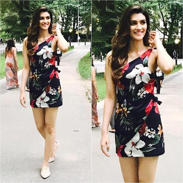 Fashion pick of the day: Kriti Sanon’s chic floral look lights up Central Park!
