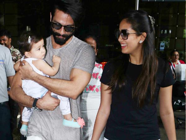 Shahid Kapoor takes wife Mira Rajput and daughter Misha for a vacation 