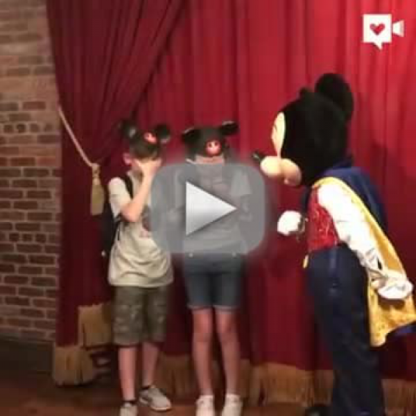 Mickey Mouse Helps Foster Kids Learn News of a Lifetime
