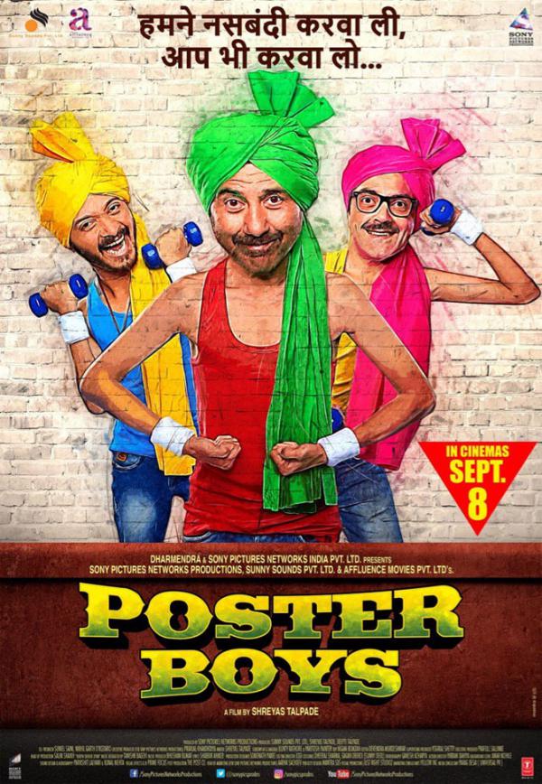 Check out 'Poster Boys' Sunny Deol, Bobby Deol, Shreyas Talpade's vasectomy ad