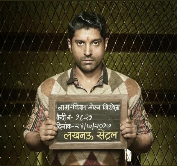 Farhan Akhtar's look in 'Lucknow Central' first poster is intriguing