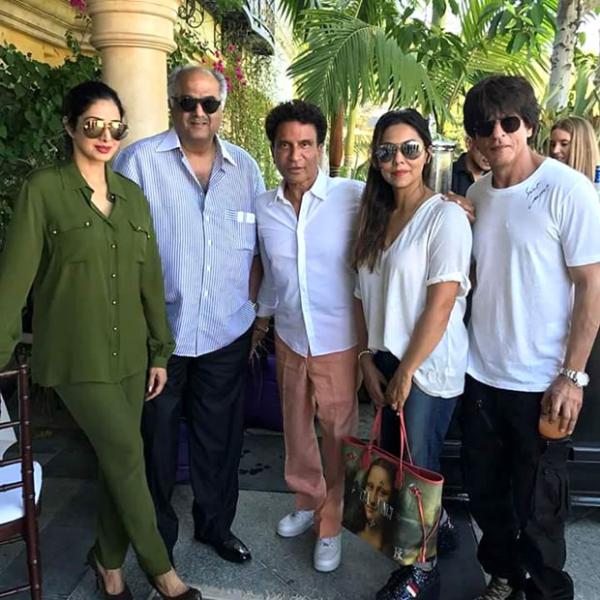  Check out: Shah Rukh Khan and Gauri Khan meet Sridevi and Boney Kapoor in Los Angeles 