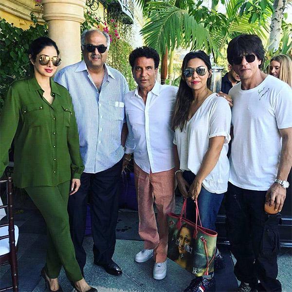Shah Rukh Khan and Gauri Khan twin in stylish white attires in LA – View pic