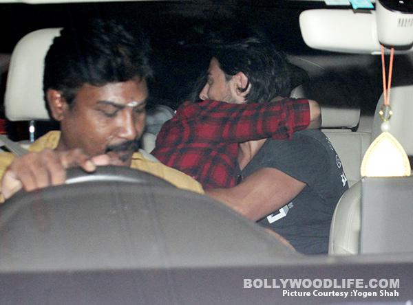 How sweet! Shruti Haasan gives alleged boyfriend Michael Corsale a tight hug at the airport – view HQ pics