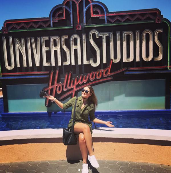 Sonakshi Sinha is living it up in Hollywood!
