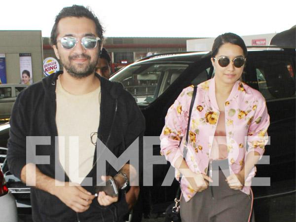 Shraddha Kapoor and Siddhanth Kapoor rock their airport look 