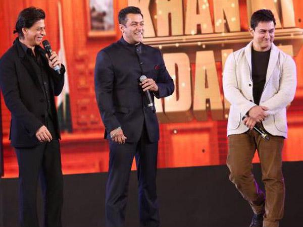 Omg This is what Shah Rukh Khan has to say about Salman Khan and Aamir Khan 