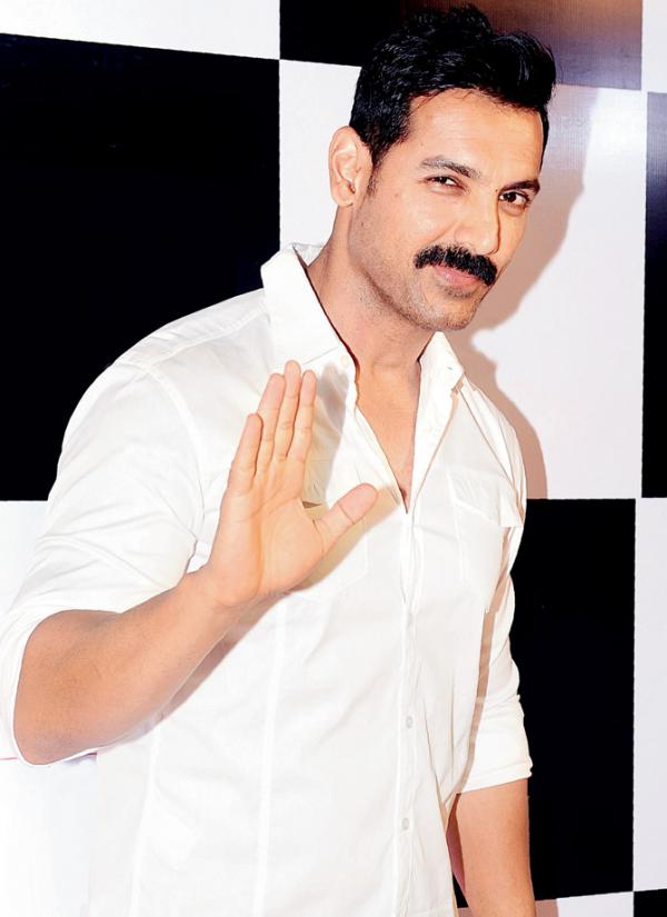 John Abraham's new moustache look will surprise you!