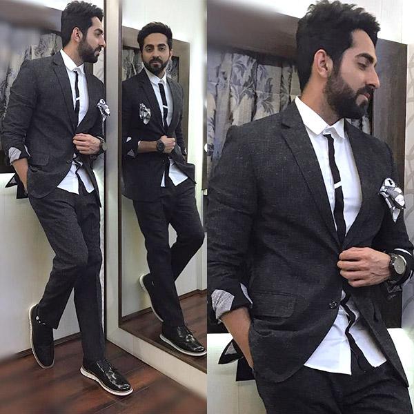 Ayushmann Khurrana’s sartorial styles for Bareilly Ki Barfi promotions are understated and yet so dapper – View Pics