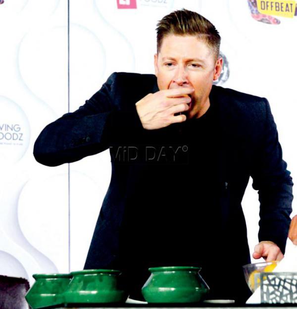 Michael Clarke loves Indian spicy dishes like biryani and garlic naan!