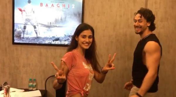  WOW: Tiger Shroff and Disha Patani give a sneak peek of Baaghi 2 