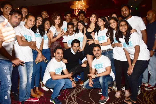  Here are 100 pairs of real twins attend the trailer launch of Judwaa 2 