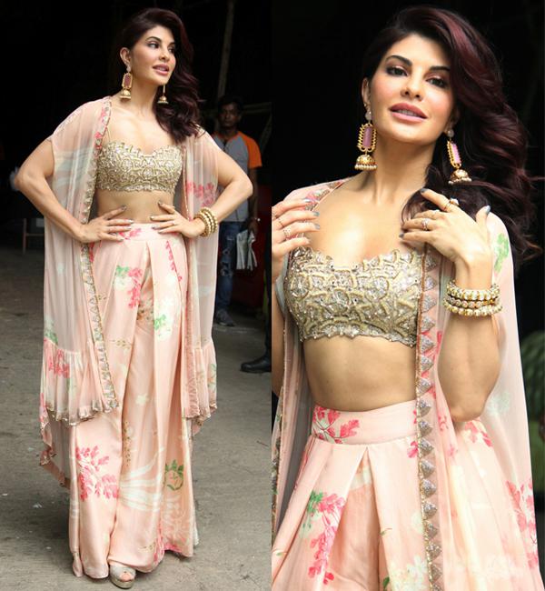 Sassy, spunky, street style chic and a dash of ethnicity – Jacqueline Fernandez dabbles it all for A Gentleman promotions – View Pics
