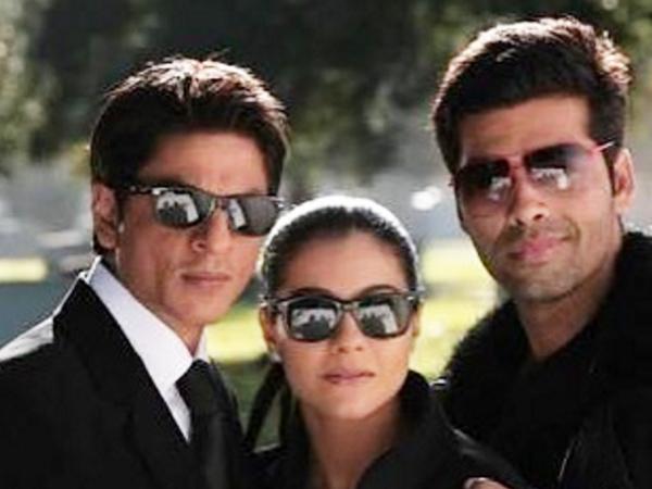 Karan Johar has the sweetest caption for his throwback photo with Shah Rukh Khan and Kajol 