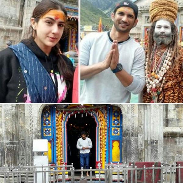  OMG! Sushant Singh Rajput and Sara Ali Khan seek blessings in Kedarnath 