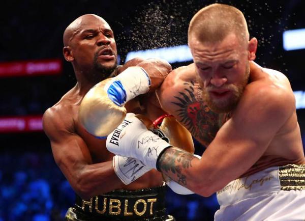This Guy Now Has An Insane Floyd Mayweather Tattoo After Losing A Bet On McGregor