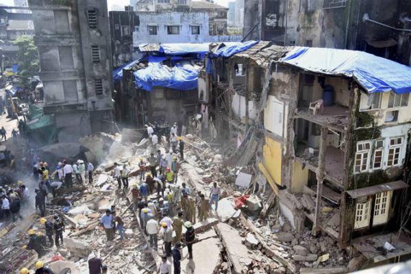 Bhendi Bazaar building collapse: 47 people rescued, 33 die and 15 injured