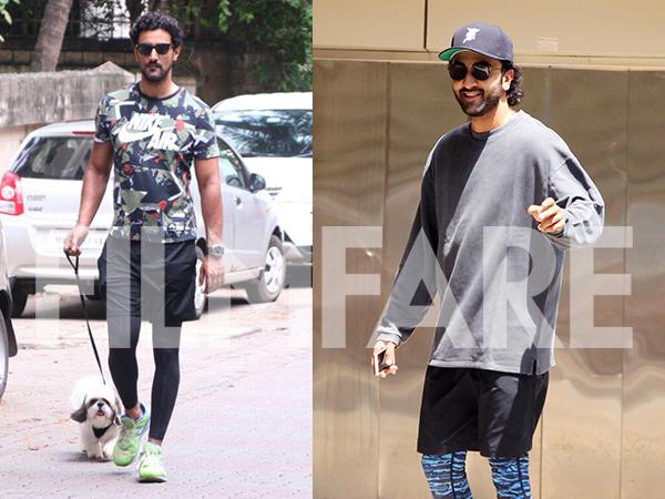 Ranbir Kapoor and Kunal Kapoor papped in the city 