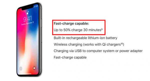 The iPhone X Supports Fast Charging, But You Have To Pay Extra