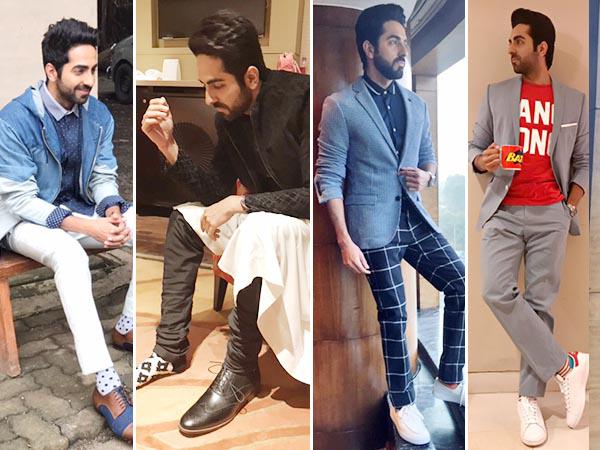 Birthday Special: 7 times Ayushmann Khurrana slayed his look with quirky socks 