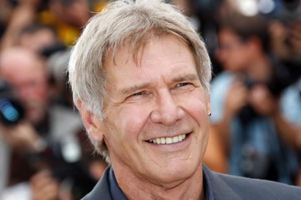 Harrison Ford directs traffic in New York City
