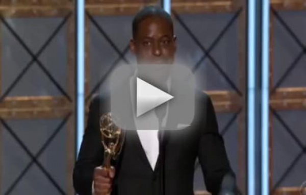 Sterling K. Brown Played Off Stage at Emmys, Finishes Acceptance Speech in Press Room