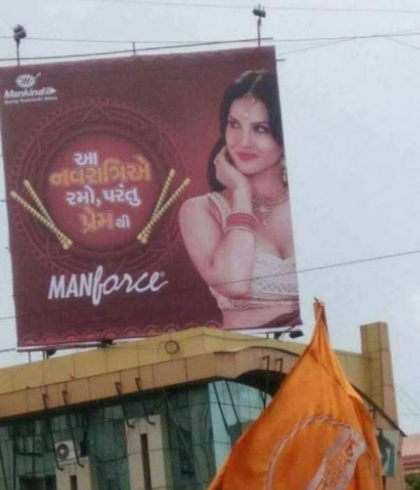 Sunny Leone's condom ad for Navratri stirs controversy, Twitterati react