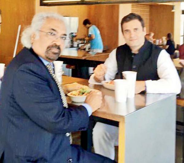 What was Rahul Gandhi eating at Chipotle Mexican Grill?