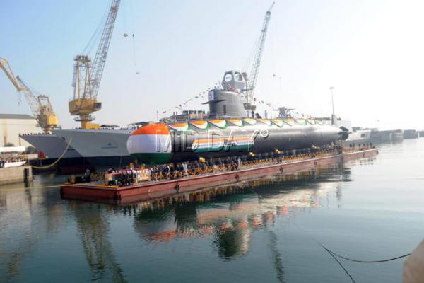 First of six Scorpene-class subs handed over to Navy
