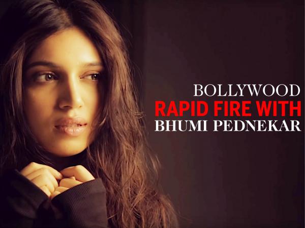 Bollywood Rapid Fire With Bhumi Pednekar 