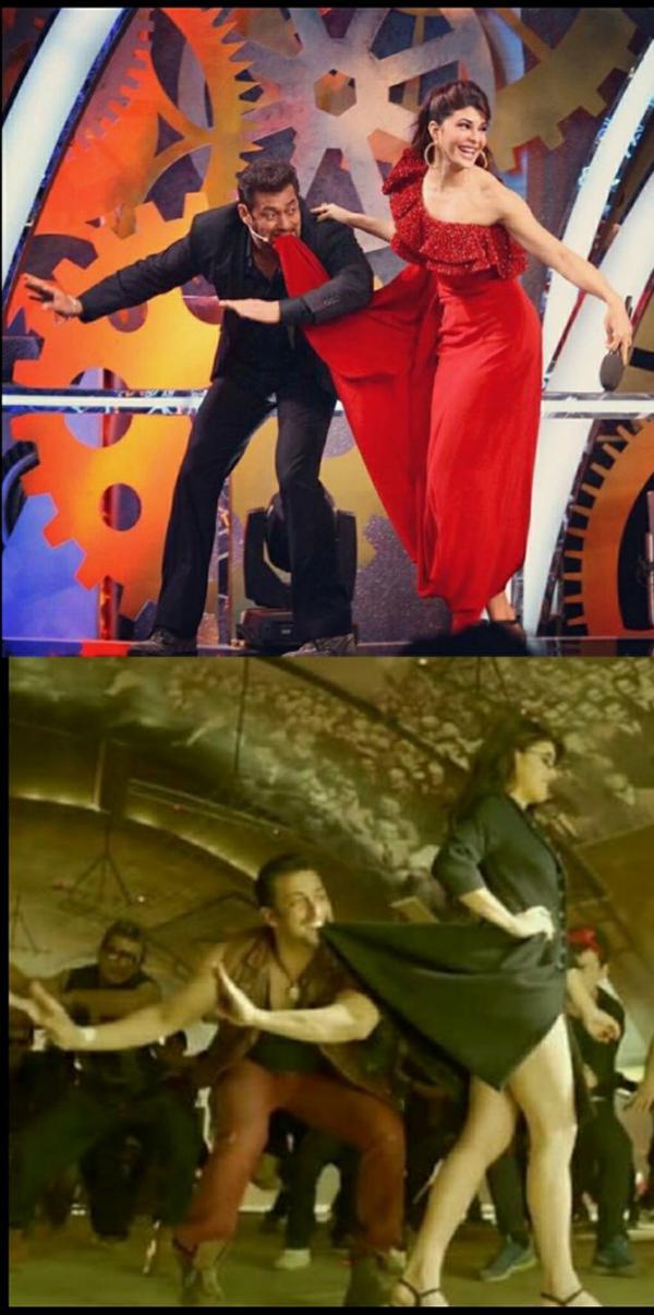 Salman Khan and Jacqueline Fernandez recreate their 'Kick' step on 'Bigg Boss'