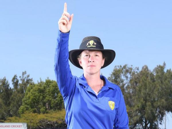 Claire Polosak set for historic umpiring debut in men's cricket