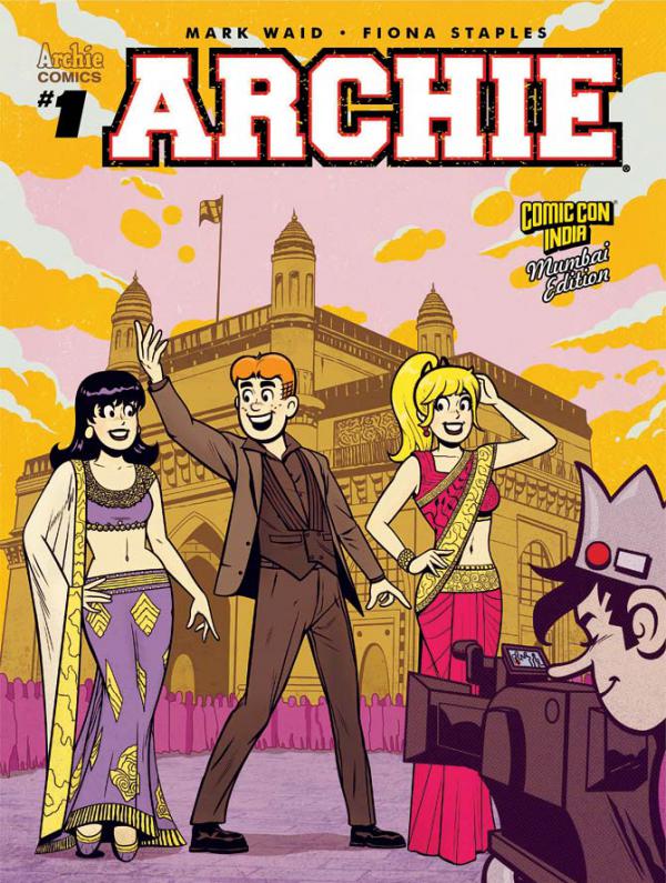 Archie, Betty and Veronica come to Gateway of India