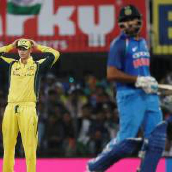 Live scorecard of the India vs Australia T20I here