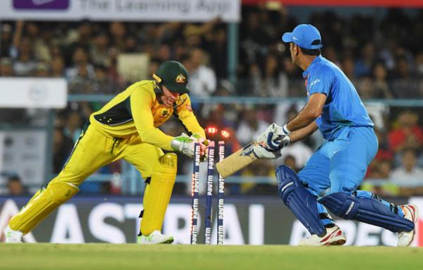 First time ever! MS Dhoni gets stumped, Virat Kohli out for duck in T20Is