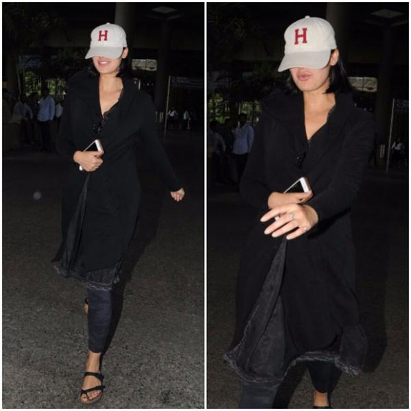  GUESS WHO? This hot diva was hiding her face from paparazzi! 