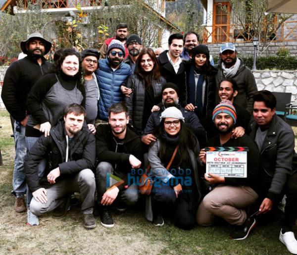  It's a wrap for Varun Dhawan starrer October in Manali 