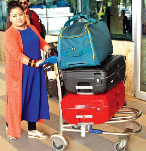 Bharti Singh heads to Goa for her wedding with Haarsh Limbachiyaa
