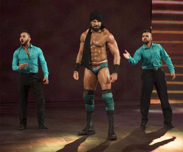 Designer Narendra Kumar to create special robe for Jinder Mahal for next fight