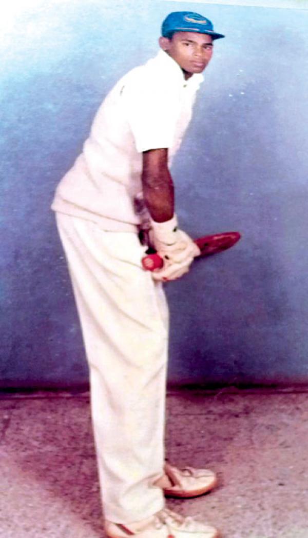 Vinod Kambli shares picture of his early cricketing days on Twitter