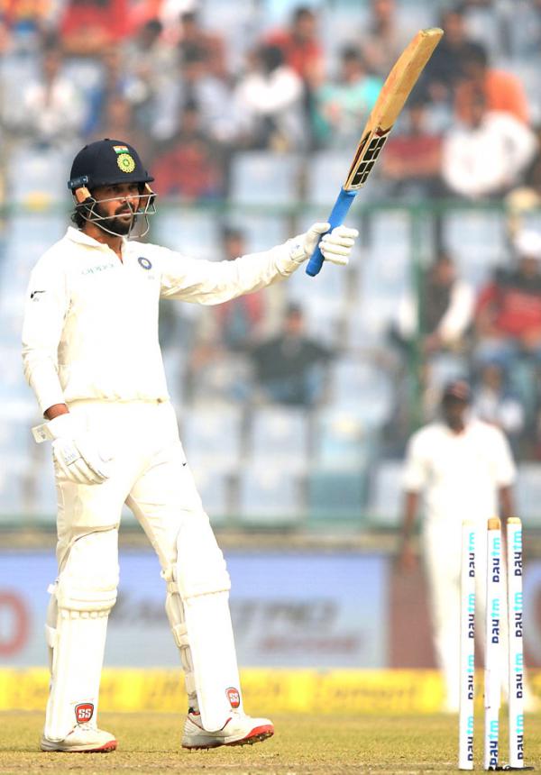 Murali Vijay hits fifty as India reach 116 for 2 on Day 1 of Test series