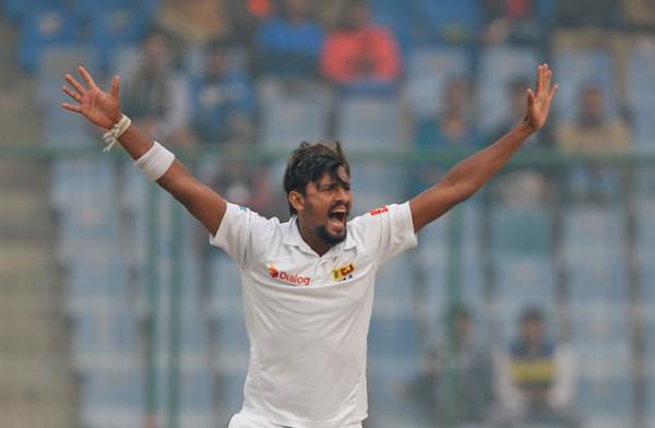 Delhi Test: Sri Lanka's Suranga Lakmal leaves field sick on Day 4