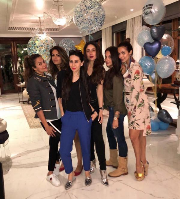  Kareena Kapoor Khan, Karisma Kapoor and Malaika Arora party hard with their mom squad 
