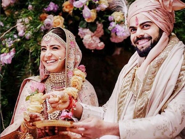 Celebrities shower love on newlyweds Virat Kohli and Anushka Sharma on social media 