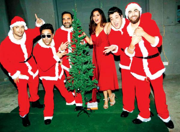 Richa Chadha and Fukrey Returns cast celebrate Christmas early