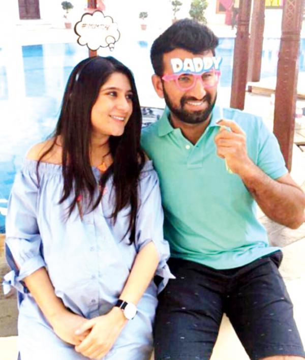 Cheteshwar Pujara and wife Puja to become parents this year